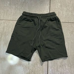 Navy green shorts